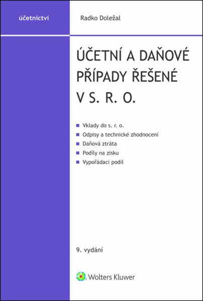 Účetní a daňové případy řešené v s. r. o. - 9788028604585