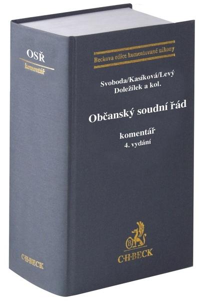 Občanský soudní řád Komentář - 9788076990463