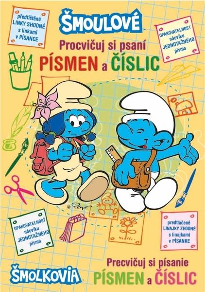 Šmoulové Procvičuj si psaní písmen a číslic
