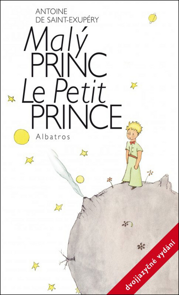 Malý princ Le Petit Prince knihkupectví Knihy.cz