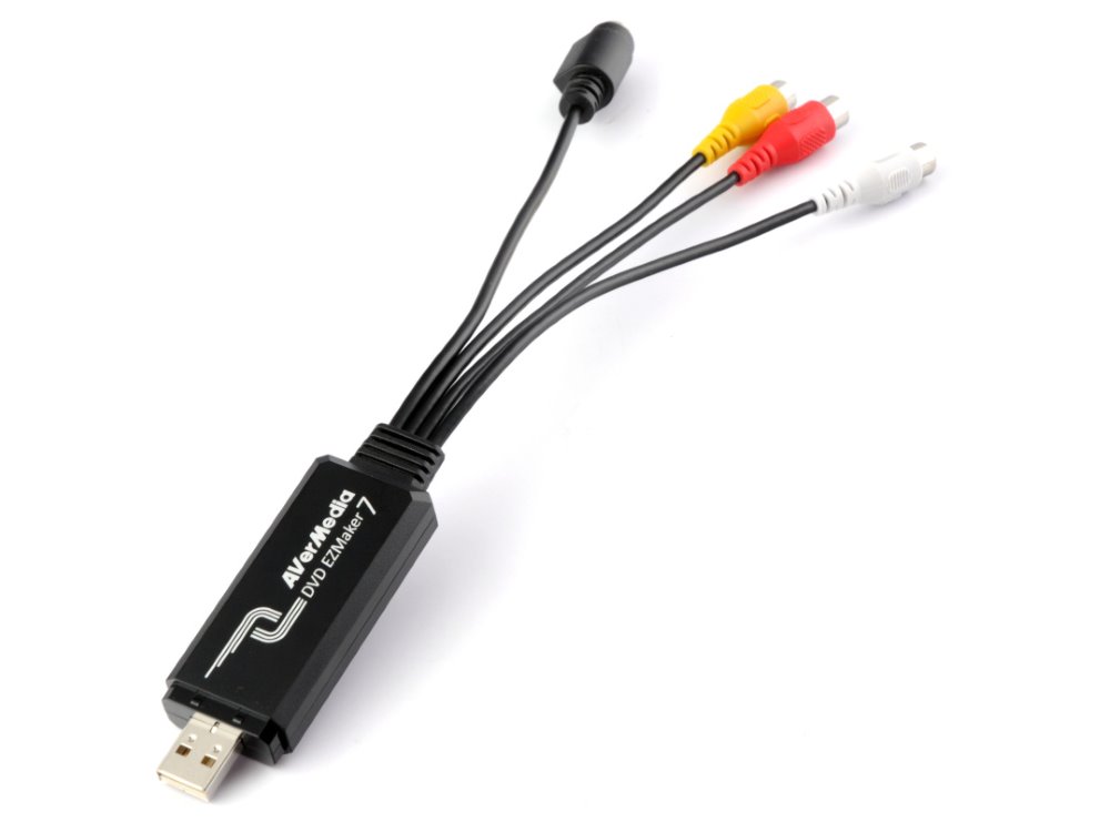 AVERMEDIA DVD EZMaker 7 USB GOLD/ C039/ Střih videa/ USB/ CINCH/ S ...