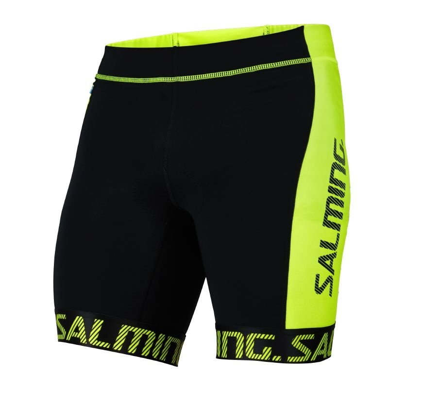 Salming Triathlon Shorts Men Black/Yellow