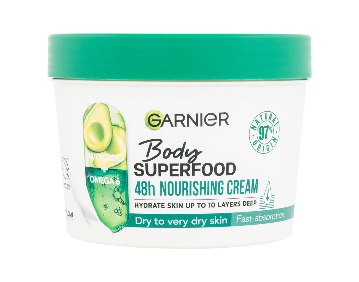 Tělový krém Garnier - Body Superfood 380 ml | Patro.cz