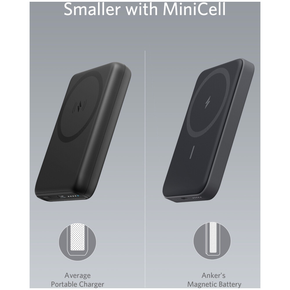 Anker PowerCore MagGo 5K bílá Patro.cz